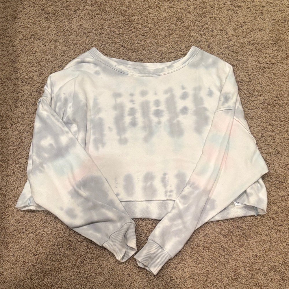 American Eagle Outfitters Pastel Tie-Dye Sweatshirt